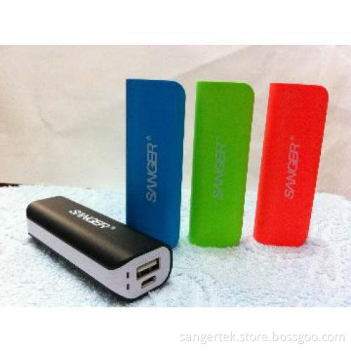 Hot Sale Portable Power Bank 2600mAh for iPhone / iPad / Mp3 / Mp4